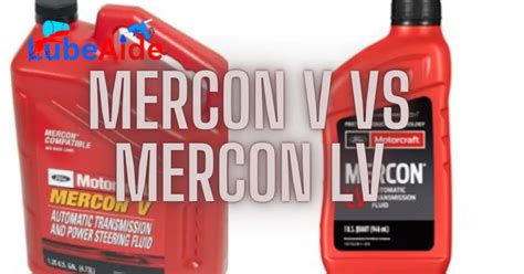 can i use mercon lv instead of mercon v|mercon vs v transmission fluid.